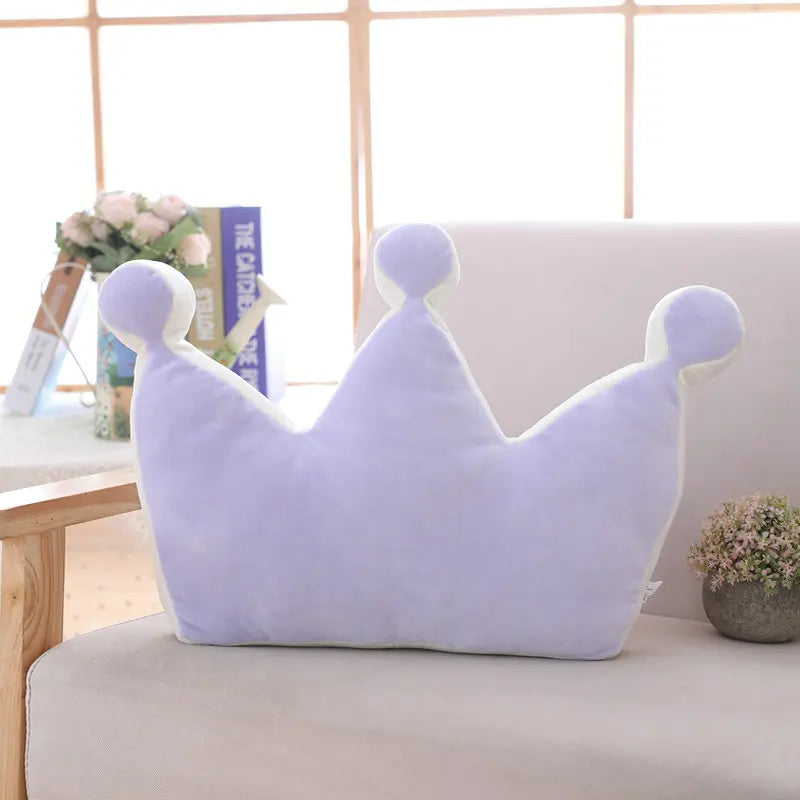Soft Princess Crown Pillow