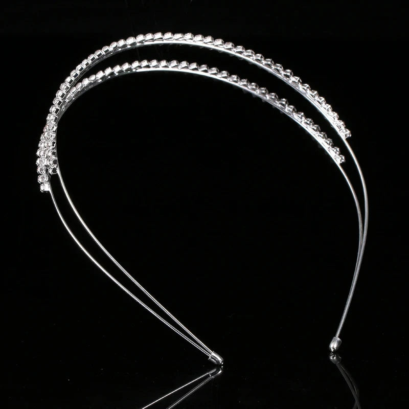 Crystal Princess Tiaras and Crown Bridal Headband