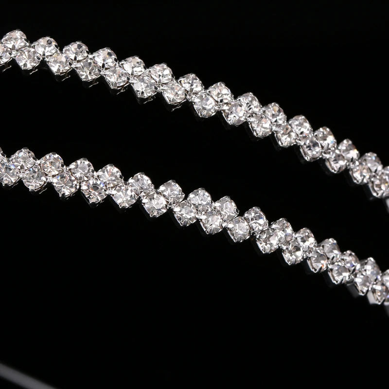 Crystal Princess Tiaras and Crown Bridal Headband
