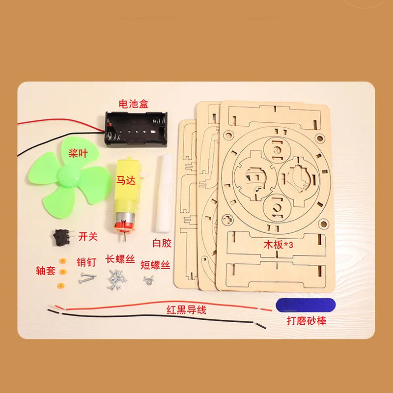 DIY Science Experiment Kit Electric Fan