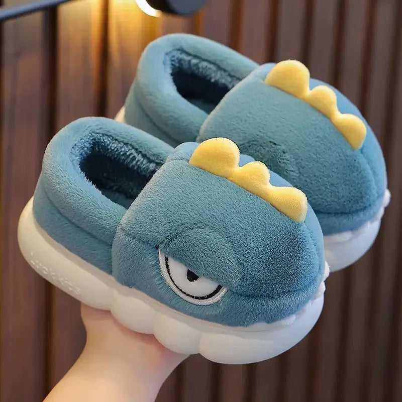 Kids Adorable Dinosaur Slippers