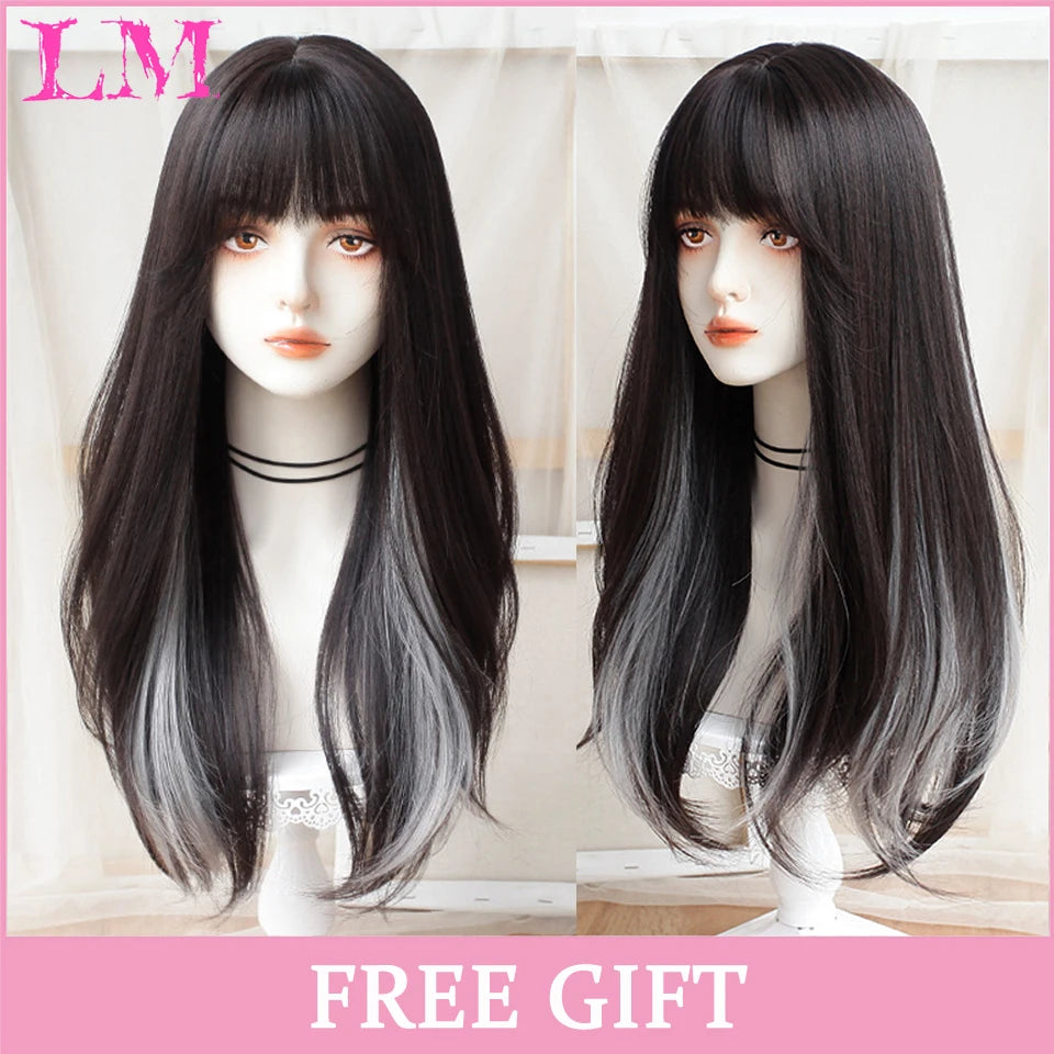 Cosplay Wig With Bangs
