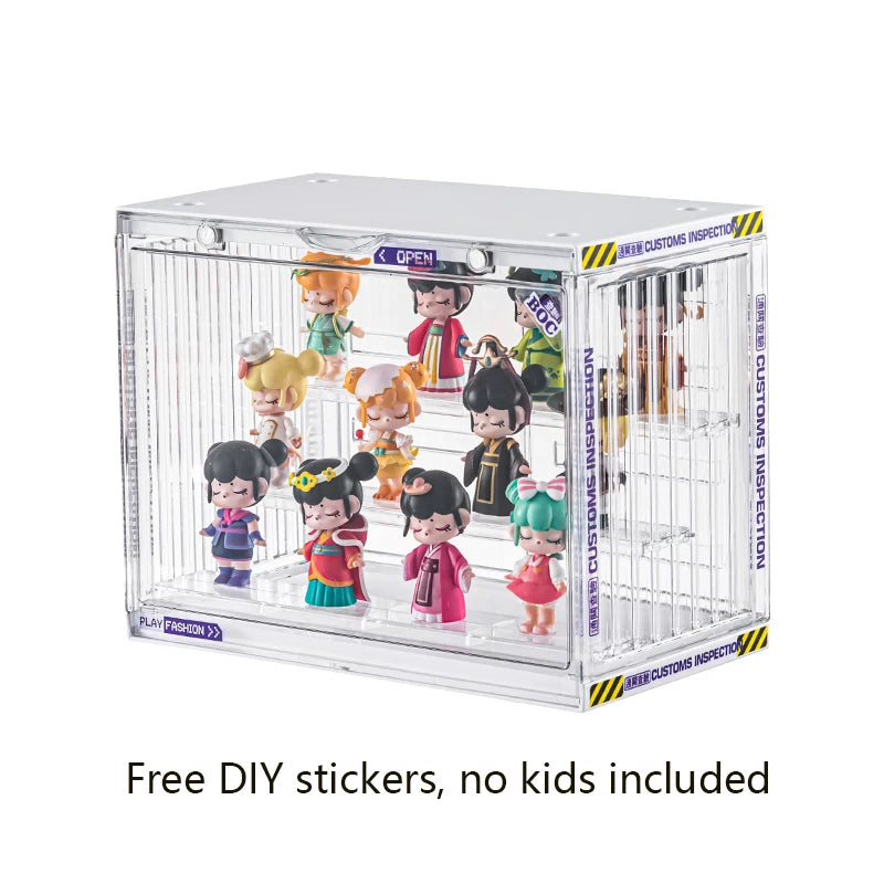 Blind Box Transparent Dust proof Display Case