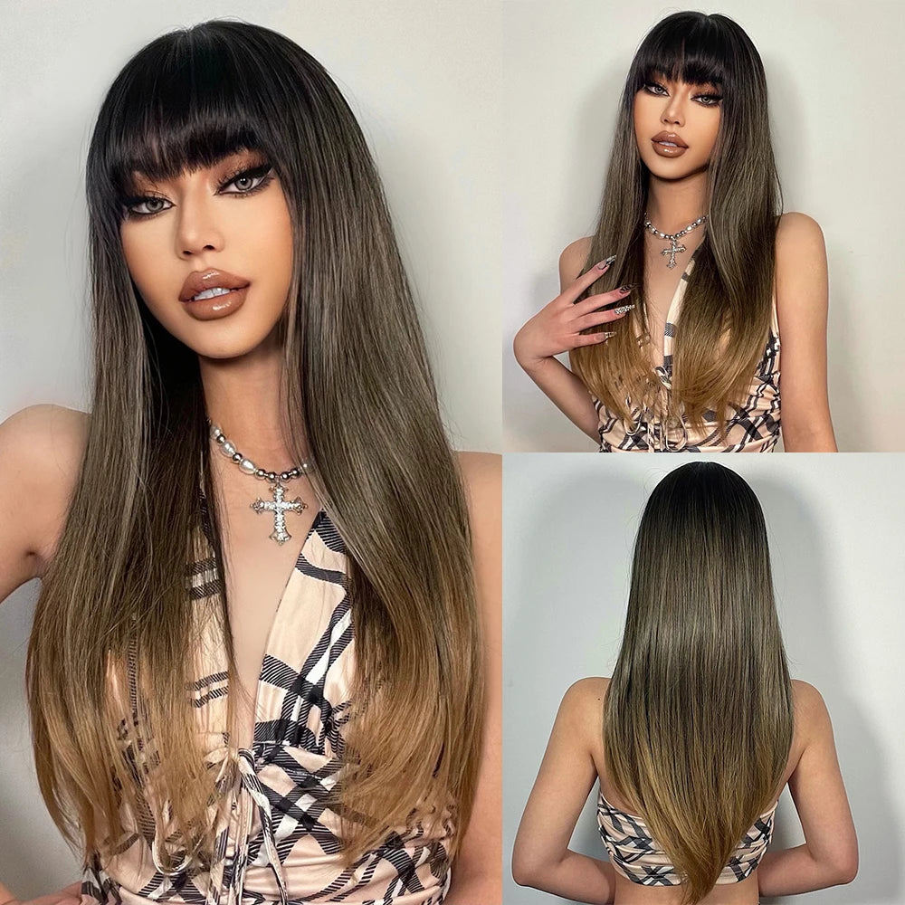 Natural Synthetic Wigs
