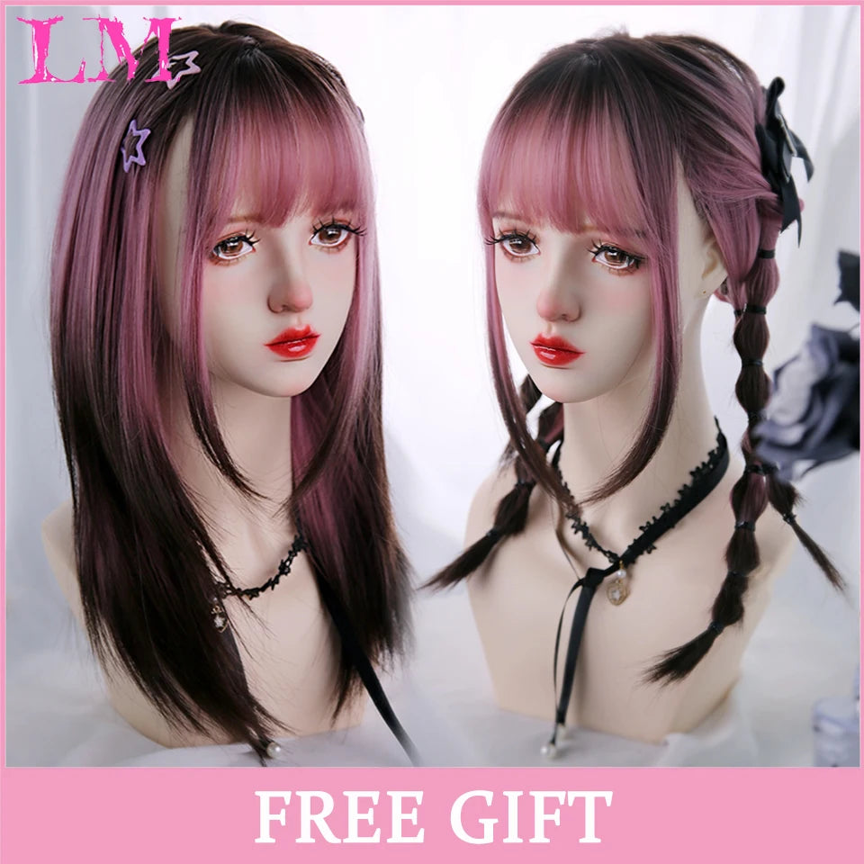 Cosplay Wig With Bangs