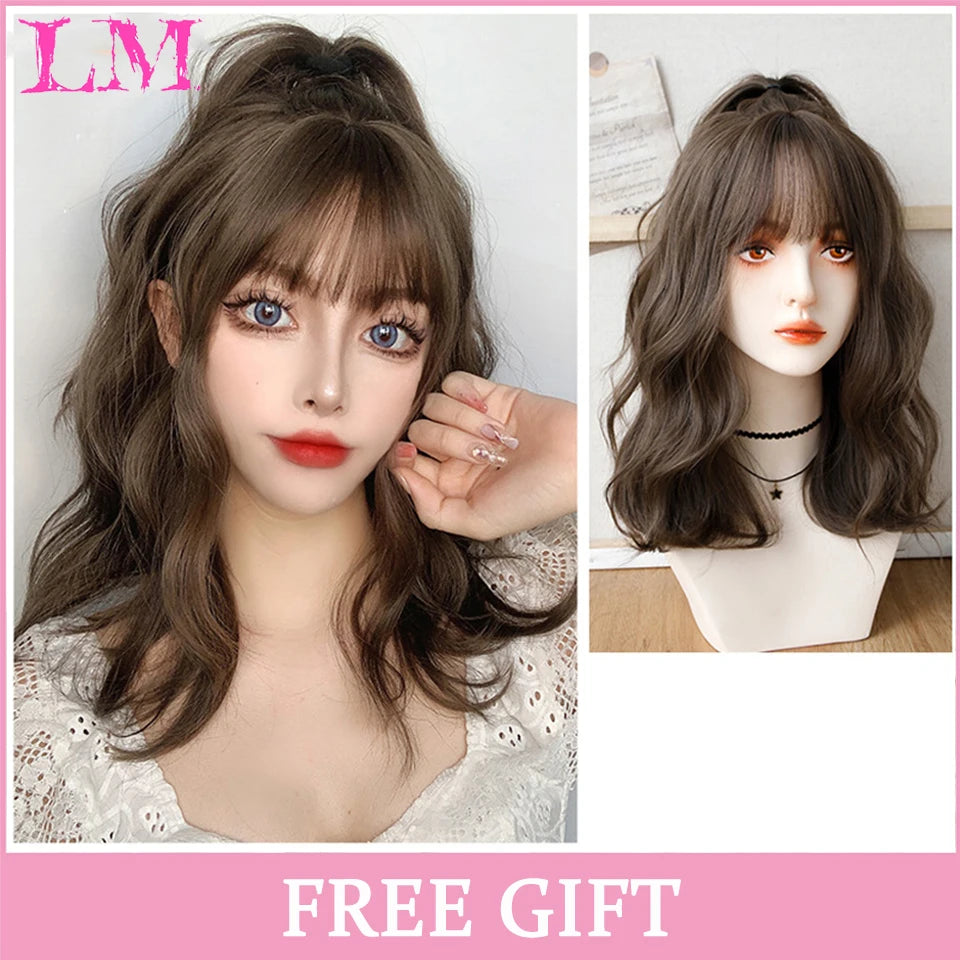 Cosplay Wig With Bangs
