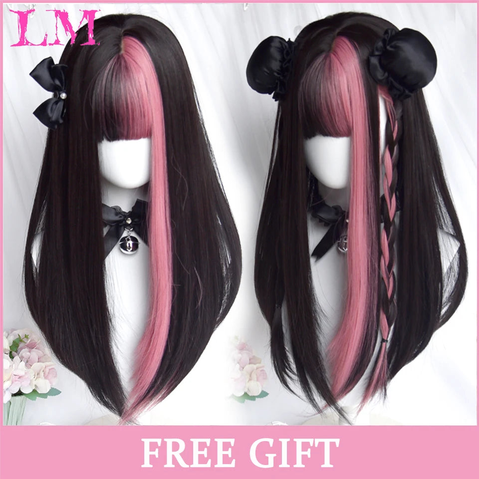Cosplay Wig With Bangs