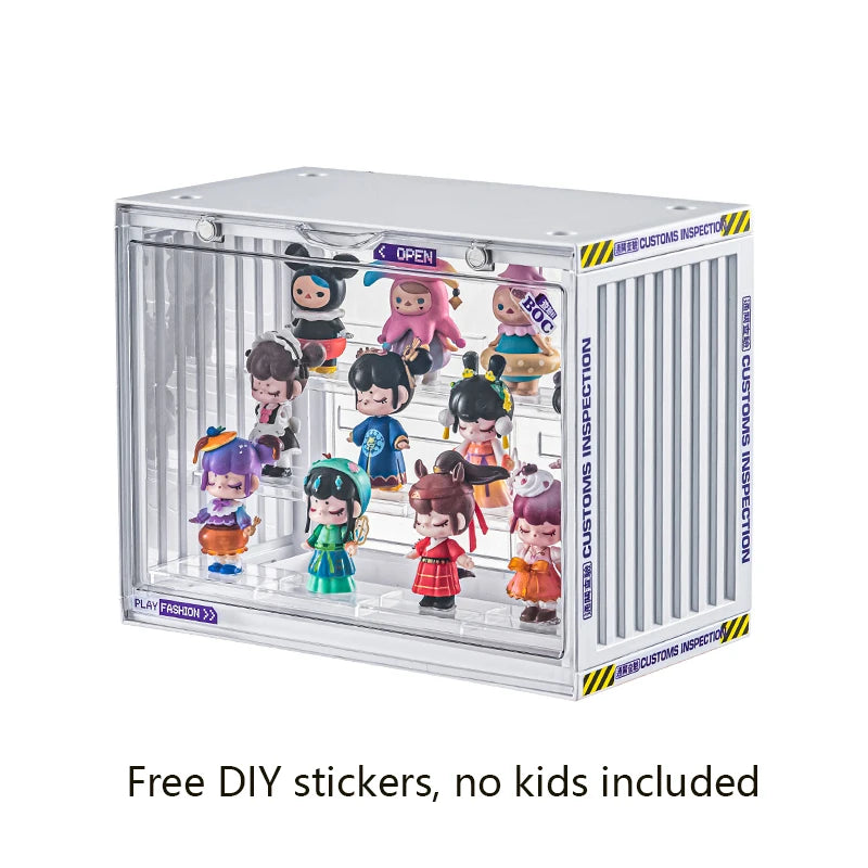 Blind Box Transparent Dust proof Display Case