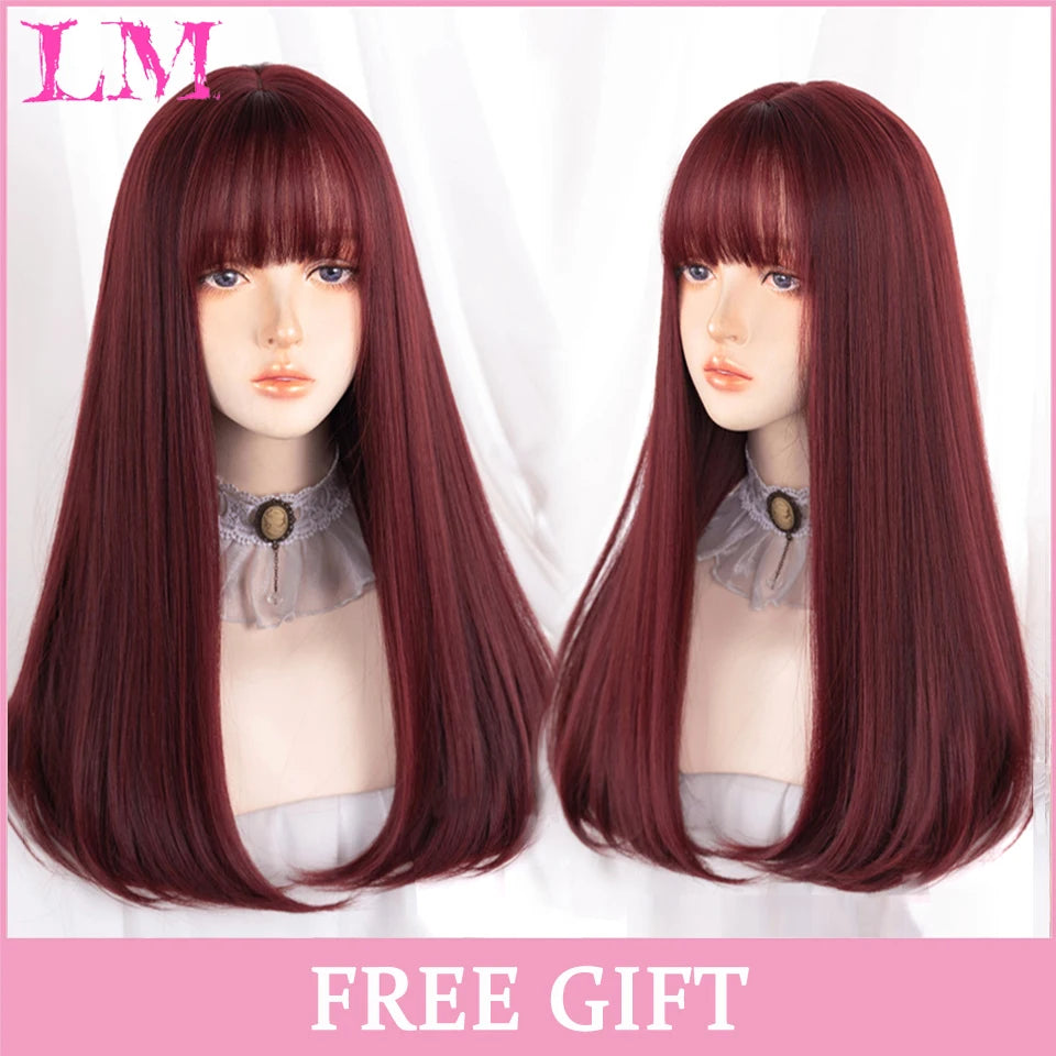Cosplay Wig With Bangs