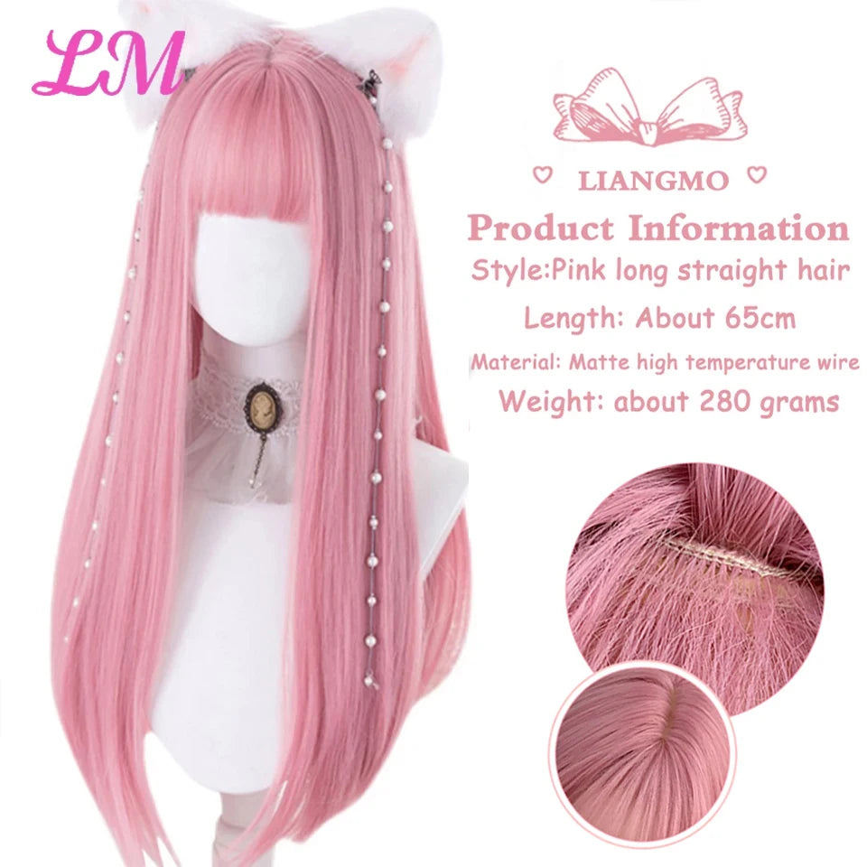 Cosplay Wig With Bangs