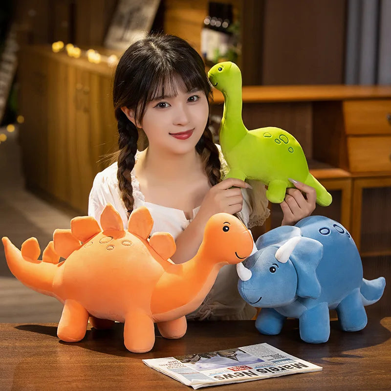 Colorful Dinosaur Plush Toy