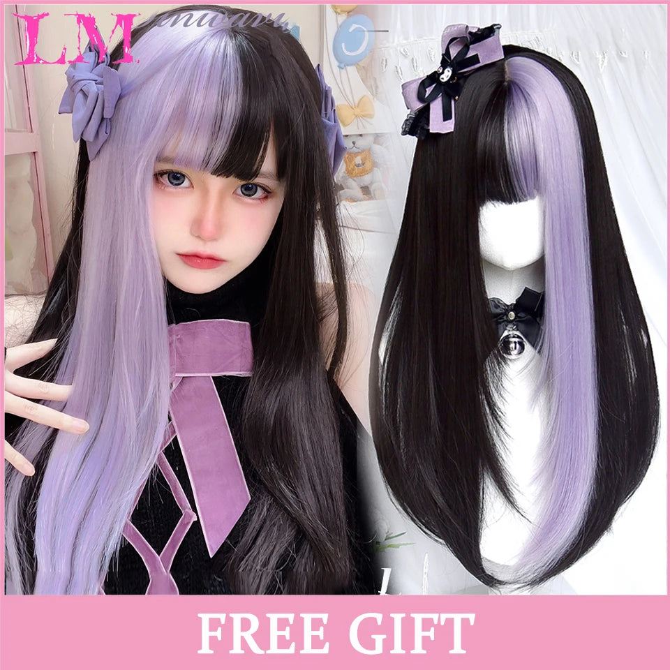 Cosplay Wig With Bangs