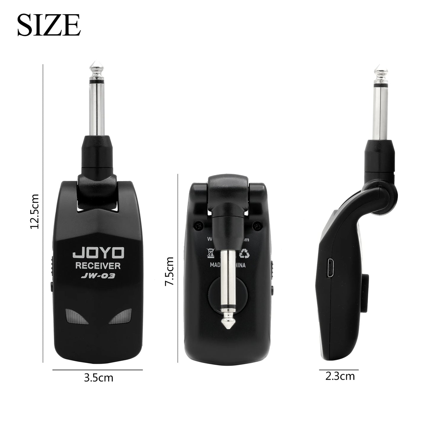 무선 기타 시스템 2.4GHz 일렉트릭 기타 송신기 수신기