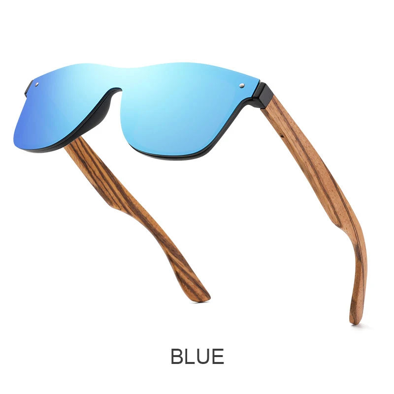 Oi Wood Sunglasses Women Men Sun Glasses Driving oculos Multi Color Uv 400
