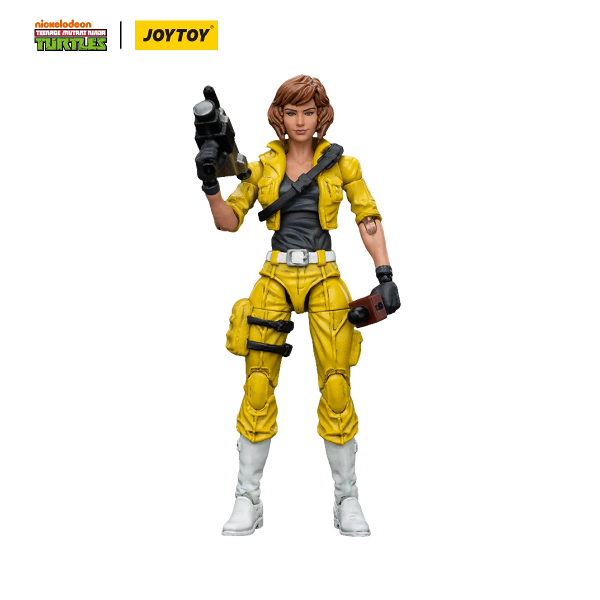 JOYTOY TMNT 1/18 Action Figures Anime 10.6cm TMNT-April O'Neil TMNT-Splinter