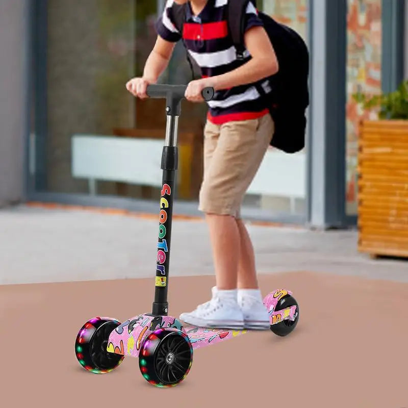 Lightweight Fast Folding Adjustable Scooter