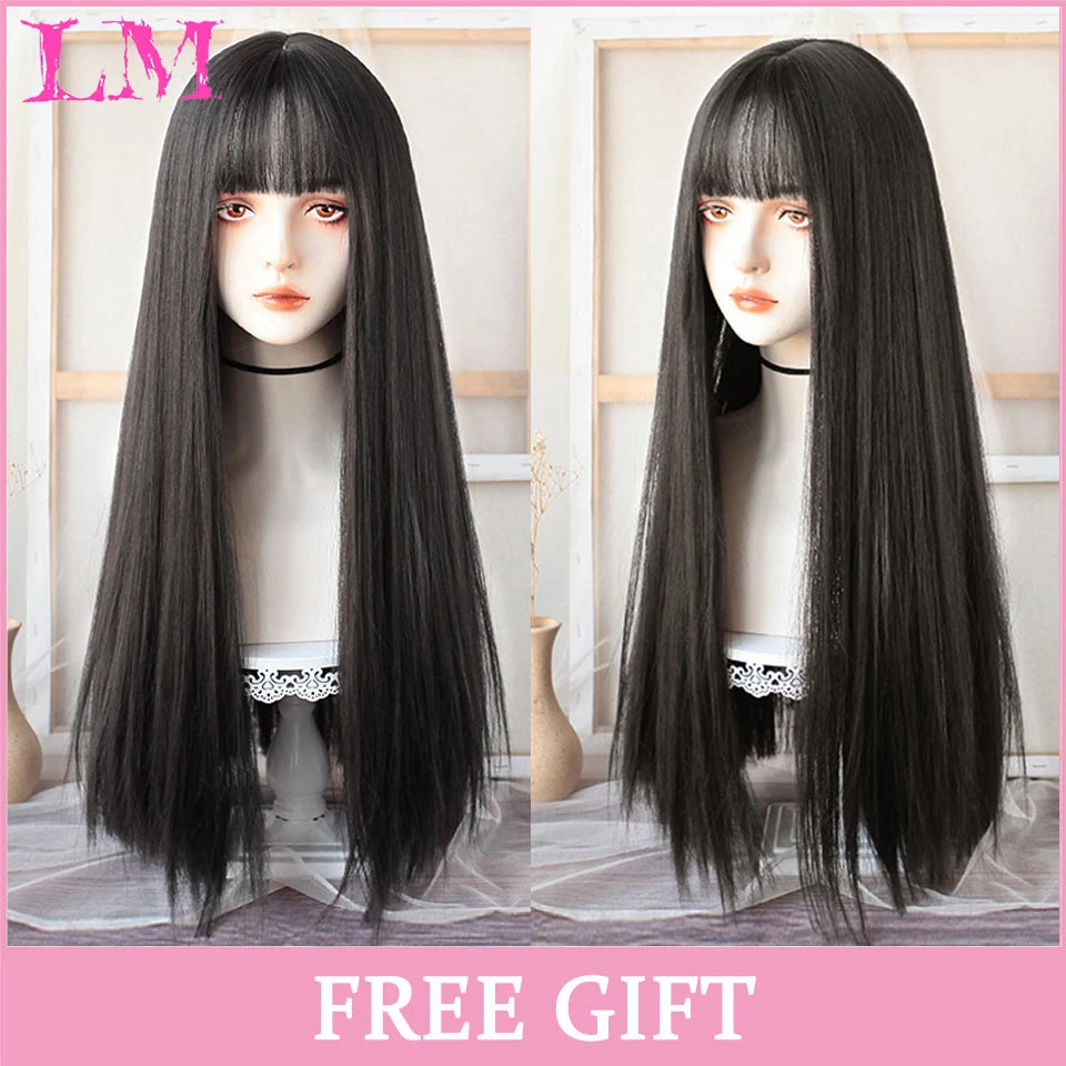 Cosplay Wig With Bangs