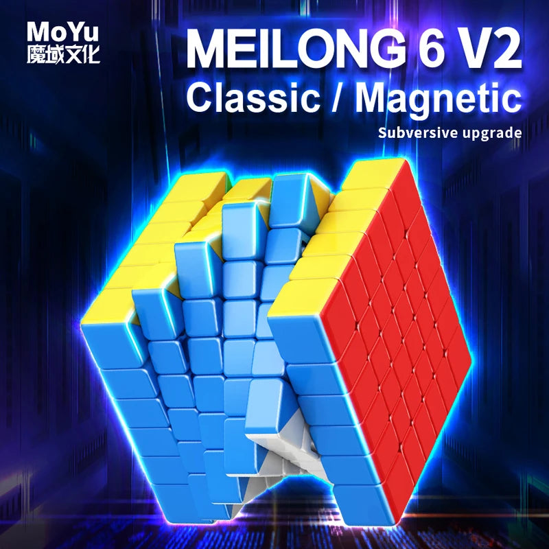 MOYU Meilong 6M V2 Magnetic Magic Cube 6x6x6