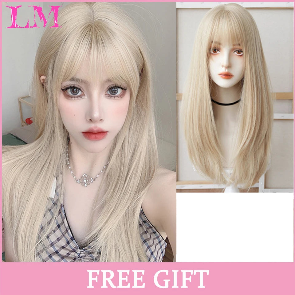Cosplay Wig With Bangs