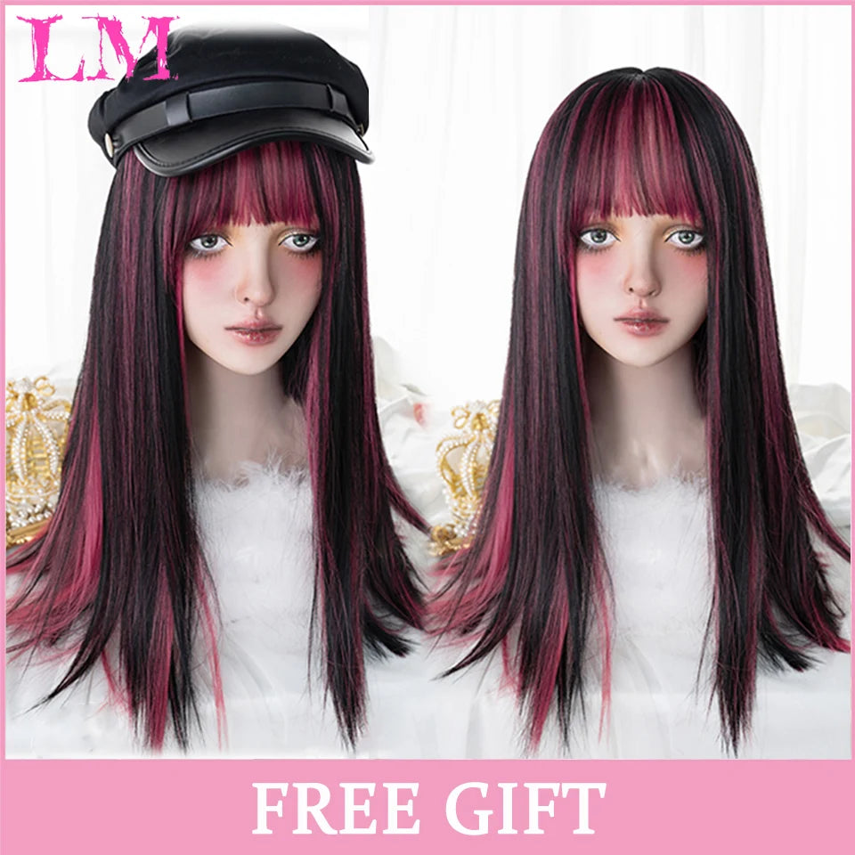 Cosplay Wig With Bangs