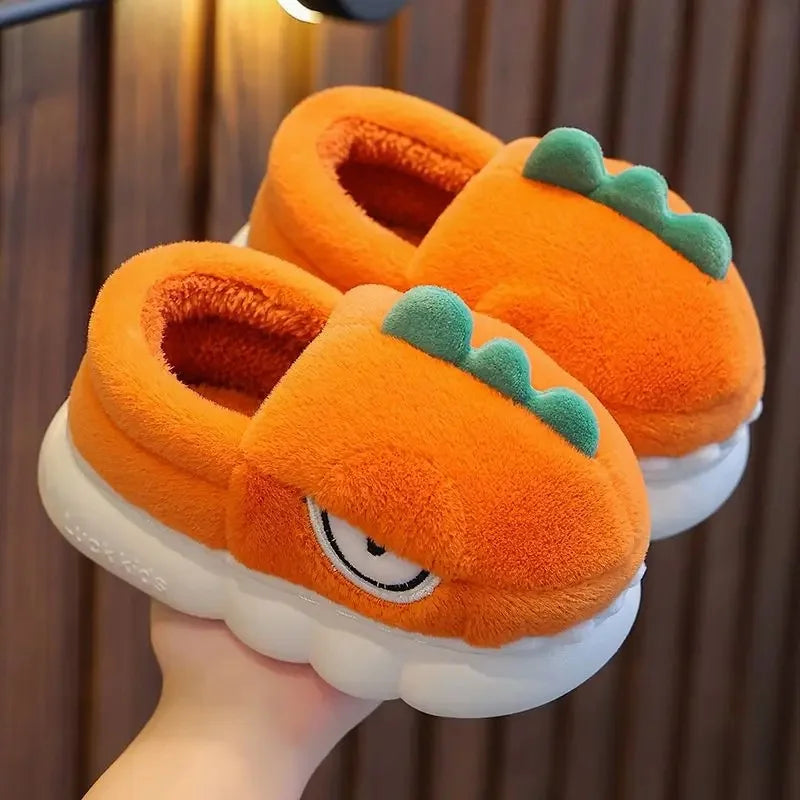 Kids Adorable Dinosaur Slippers