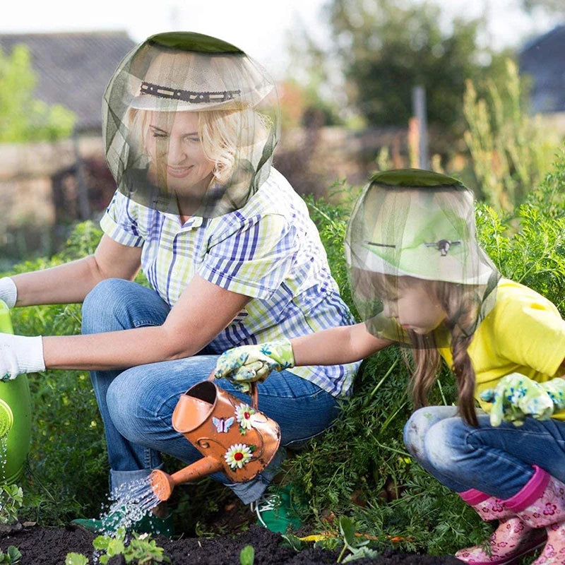 Mosquito Bee Insect Mesh Head Face Protector Net Hat
