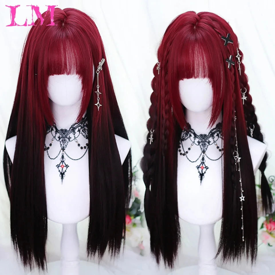 Cosplay Wig With Bangs