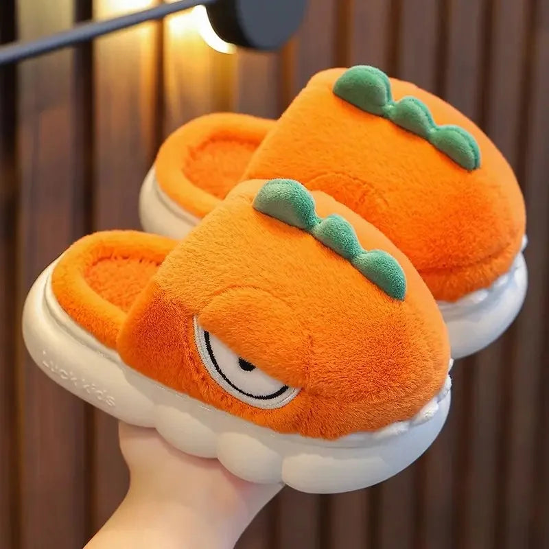 Kids Adorable Dinosaur Slippers