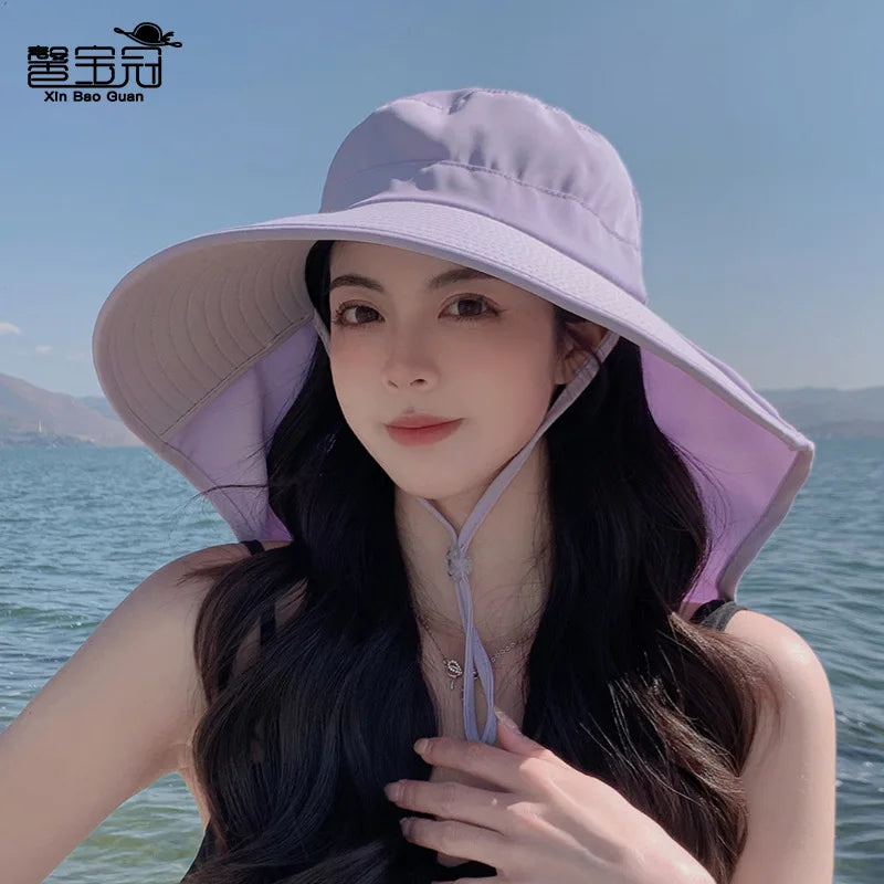 Outdoor Sun Bucket Hat with 50+ UPF Protection
