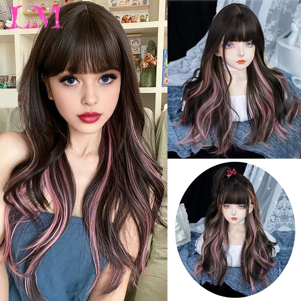 Cosplay Wig With Bangs