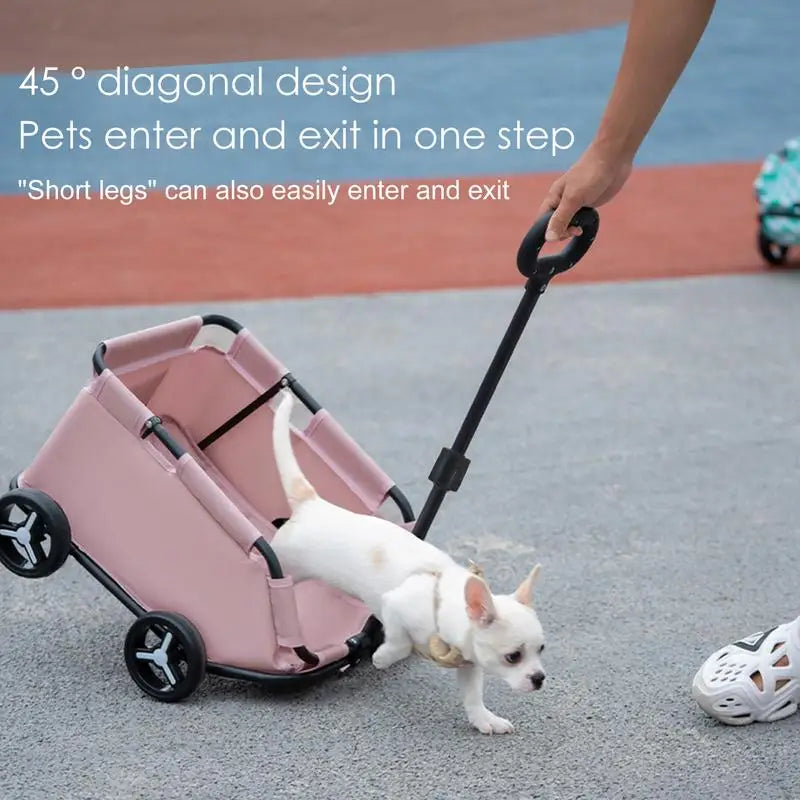 Pets 4 Wheels Lightweight Trolley Cart