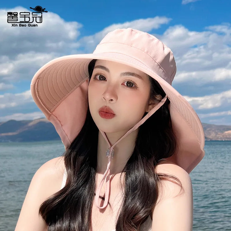 Outdoor Sun Bucket Hat with 50+ UPF Protection