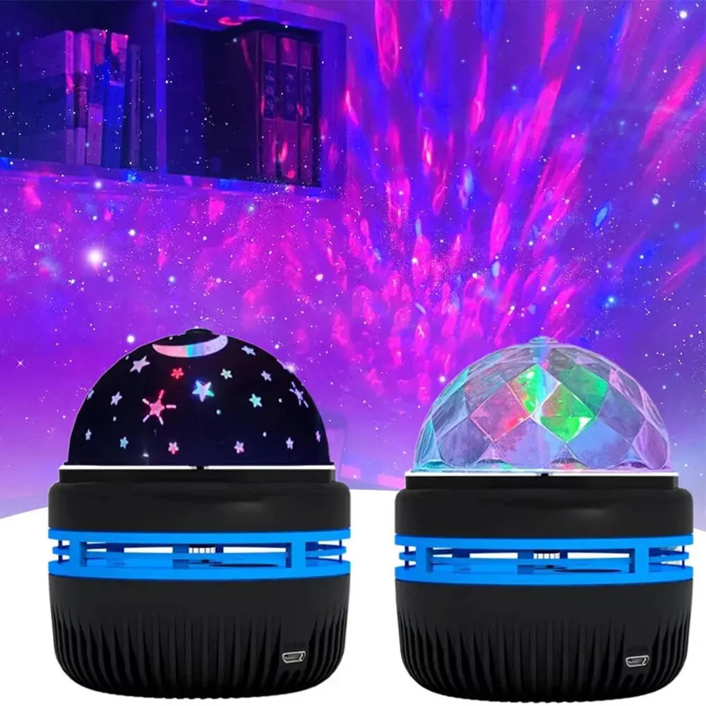 별이 빛나는 하늘 램프 USB LED 야간 조명 갤럭시 프로젝터