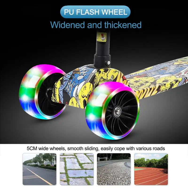 Lightweight Fast Folding Adjustable Scooter