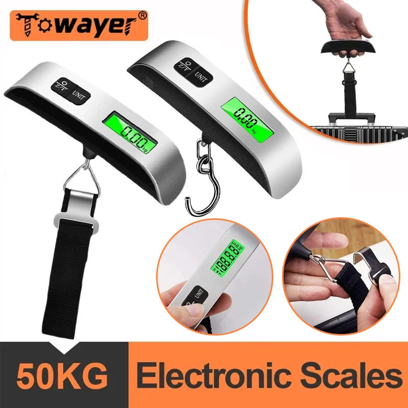 Portable Scale Digital LCD Display 110lb/50kg