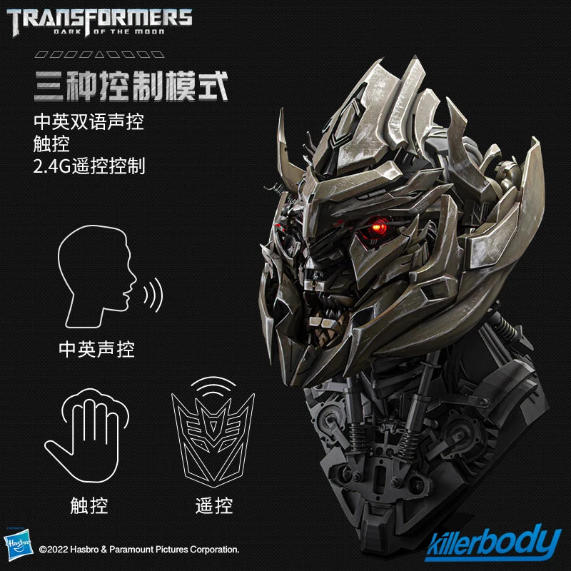 Killerbody Transformers Megatron Wearable Helmet With Voice Changer