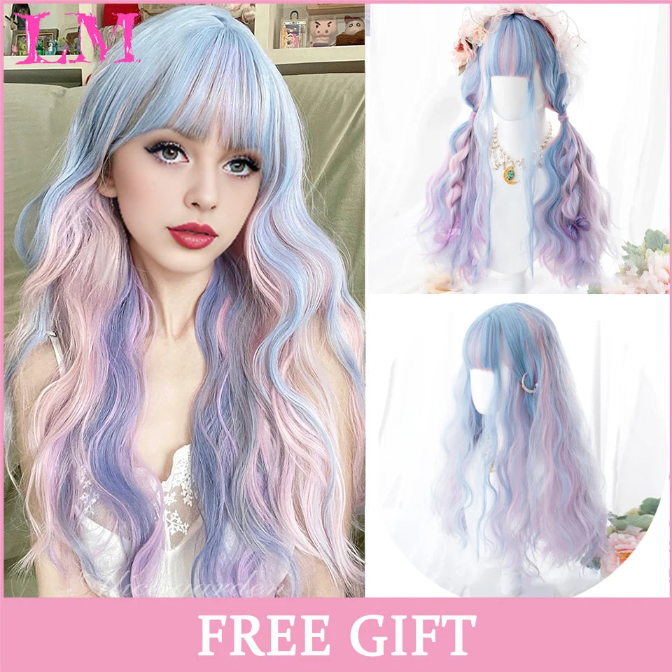 Cosplay Wig With Bangs