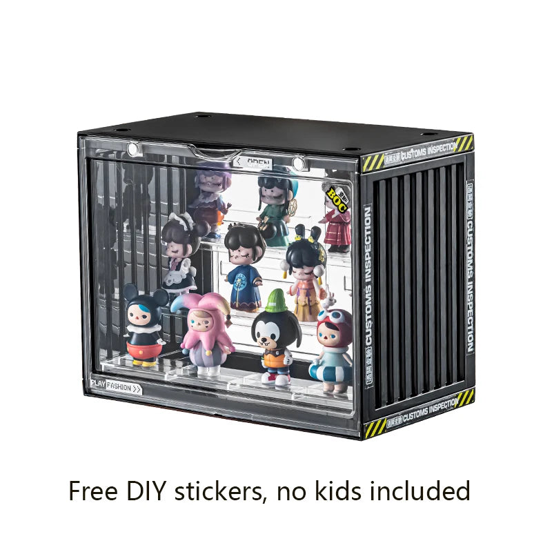 Blind Box Transparent Dust proof Display Case