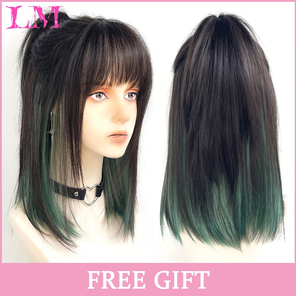 Cosplay Wig With Bangs