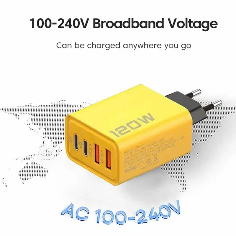 Xiaomi 120W 고속 충전기 유형 C 3.0 USB