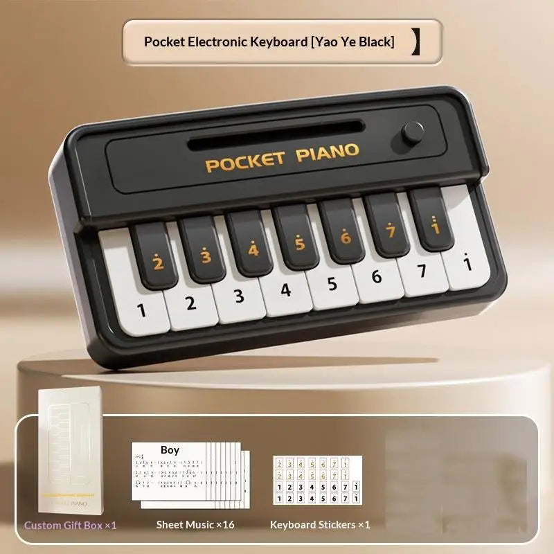 Mini Electronic Piano Portable 15 Keys