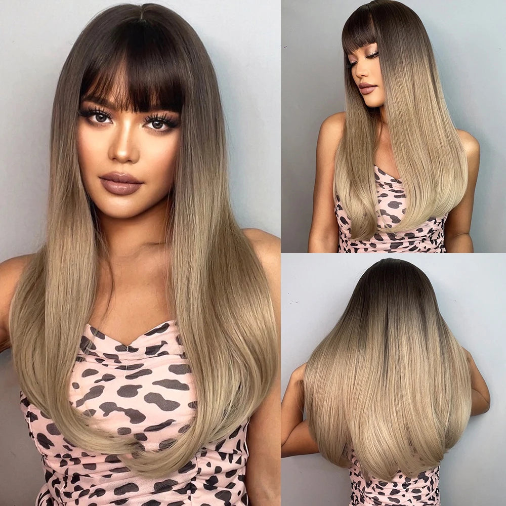 Natural Synthetic Wigs