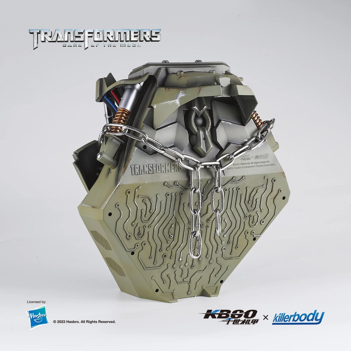 Killerbody Transformers Bluetooth Speaker Base for Megatron Wearable Helmet