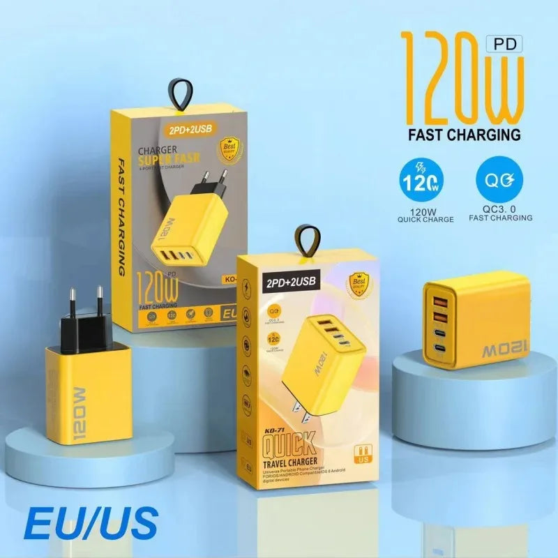 Xiaomi 120W 고속 충전기 유형 C 3.0 USB