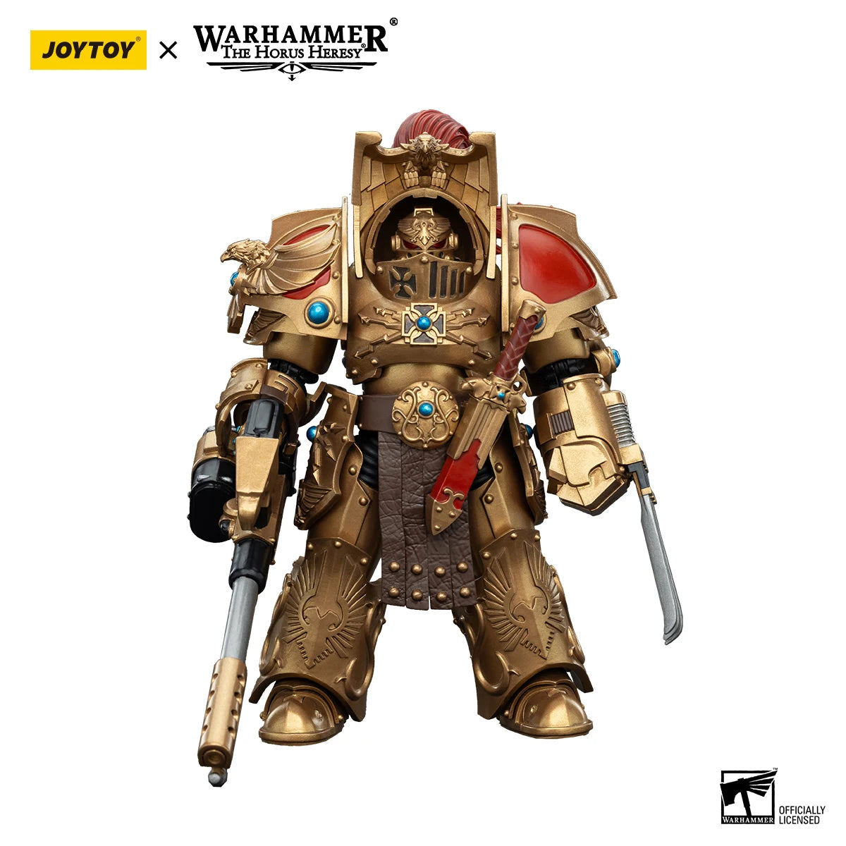JOYTOY Warhammer 40k 1/18 Action Figures Anime 12.6cm Legio Custodes Aquilon Terminator Squad Custodian Venatari Squad