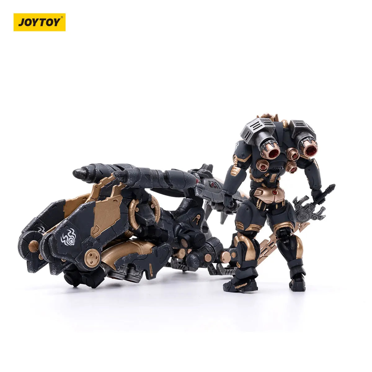 JOYTOY Battle for the Stars 1/18 Action Figures Anime 15cm Saluk Flame Dragon Cavalry Crimson Shadow
