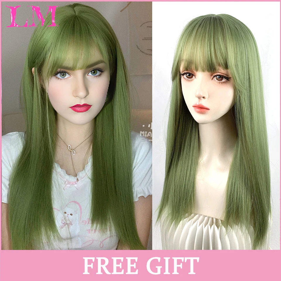 Cosplay Wig With Bangs