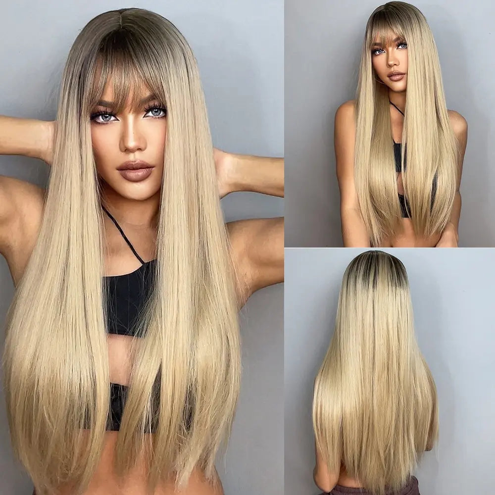 Natural Synthetic Wigs