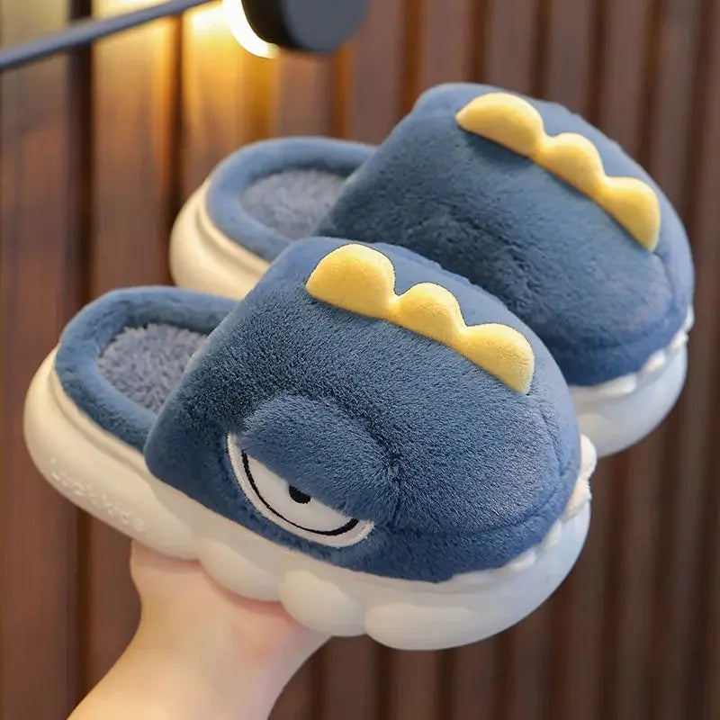 Kids Adorable Dinosaur Slippers