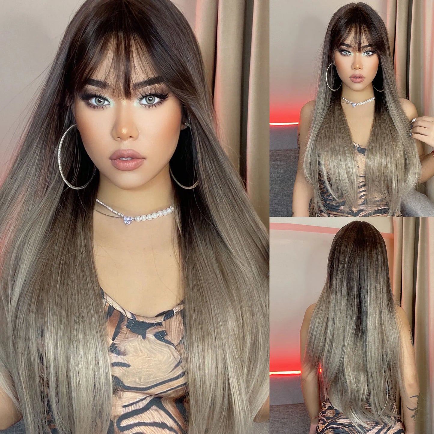 Natural Synthetic Wigs